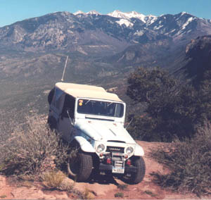 Bruce Minney's blue Cruiser