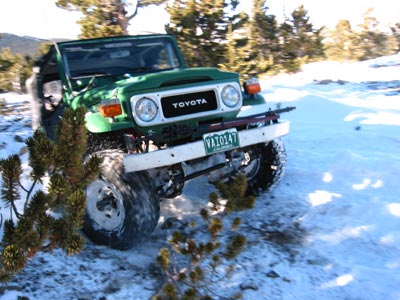 Jan 2003 - snow run - Yankee Hill