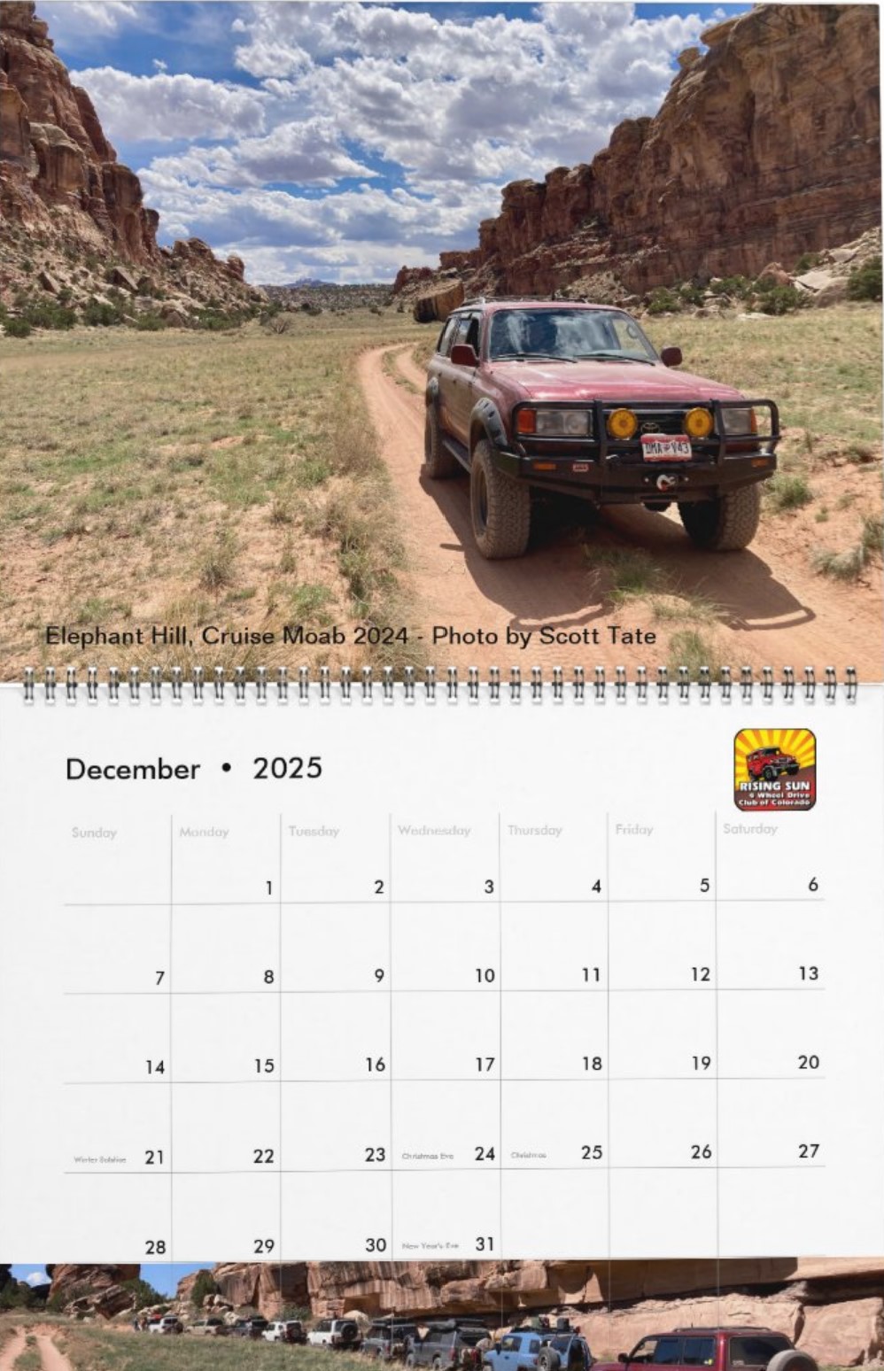 Club Calendar's are in -Post 1 updated for payment SOLD OUT | Rising ...