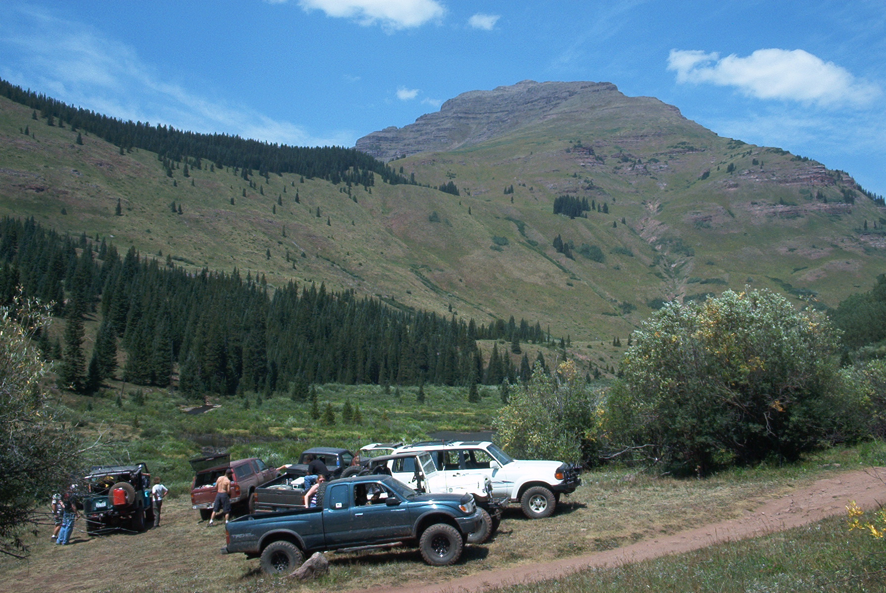 27. Lunch at the foot of Maroon Bells.jpg