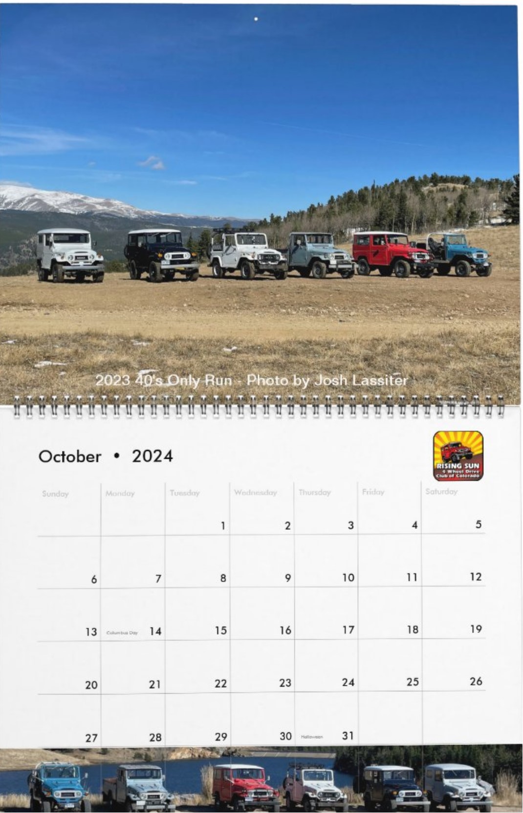 Calendars Ordered see Post 1 for Payment Info. , sold out | Rising Sun ...