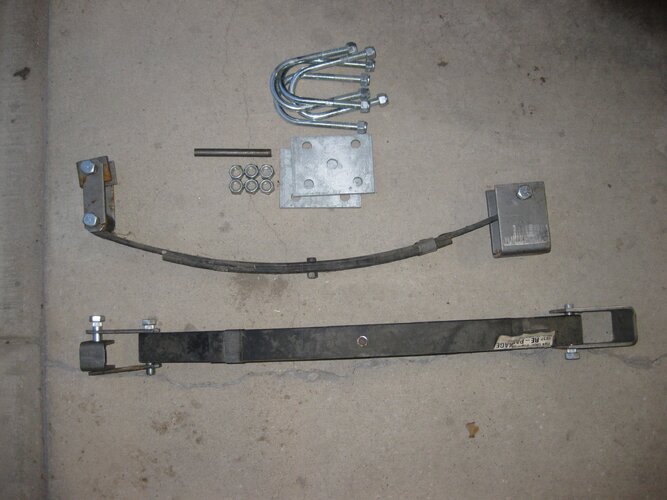 For Sale Utility trailer springs/shackles and ubolts 20 Rising