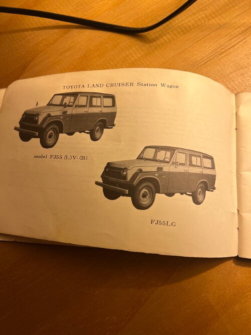 FJ55 owners manual | Rising Sun 4WD Club Forum