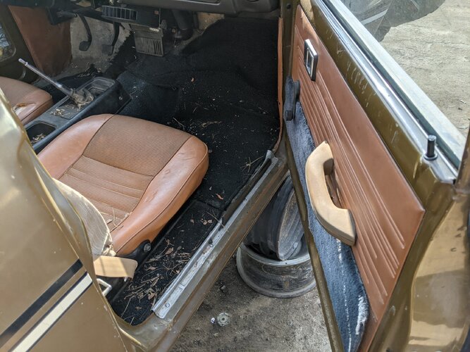 Two mini trucks at Littleton UPull Rising Sun 4WD Club Forum