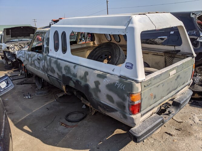 Two mini trucks at Littleton UPull Rising Sun 4WD Club Forum