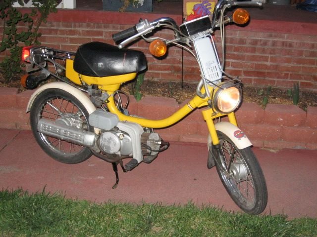 Yamaha moped sales 50cc 1980