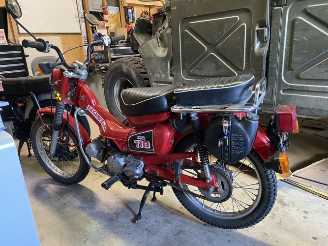 For Sale Mike s 1983 Honda trail CT110 Nice 2900 Rising Sun 4WD Club Forum