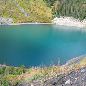 Emerald Lake - top of Schofield pass