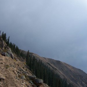 nearing Talor pass