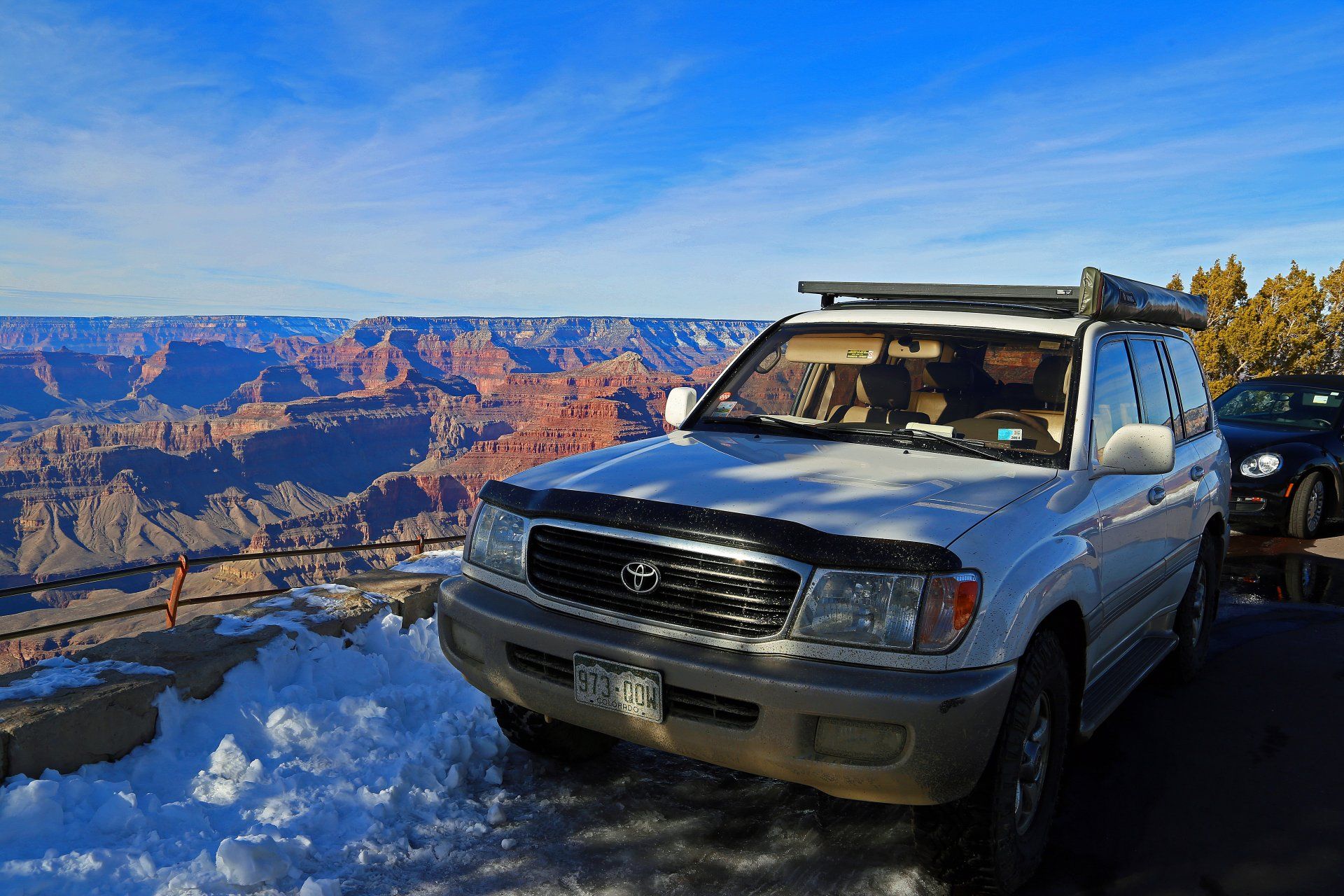 Grand Canyon in the snow